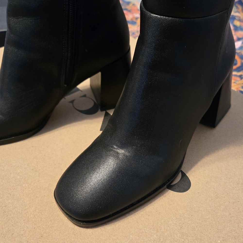Coach Shay Leather Boots Sz 6 - Picture 5 of 10